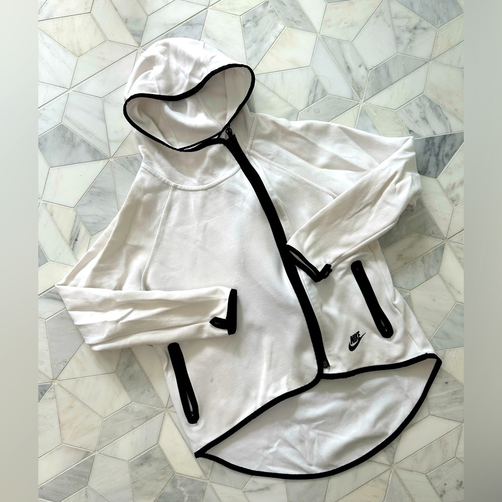 Nike Tech High Low Zip Up Jacket